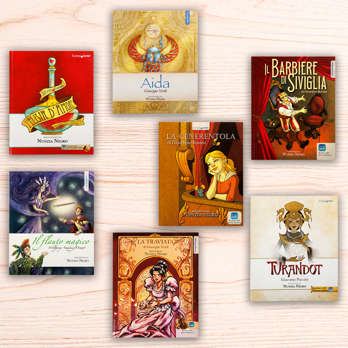 Bundle 7 grandi Opere in 7 originali volumi